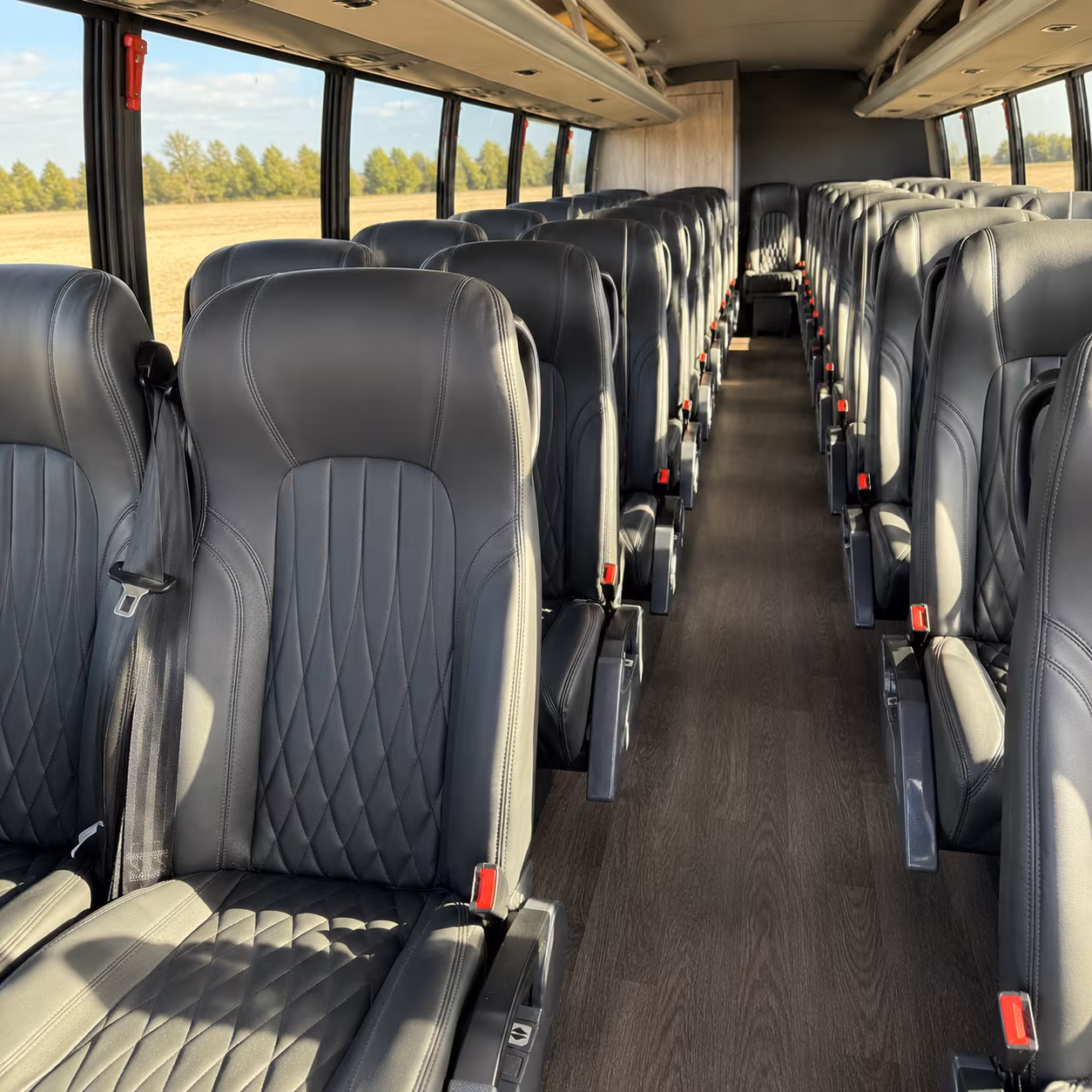 can i book a one way a round trip or a multi day package for a bus rental in southfield