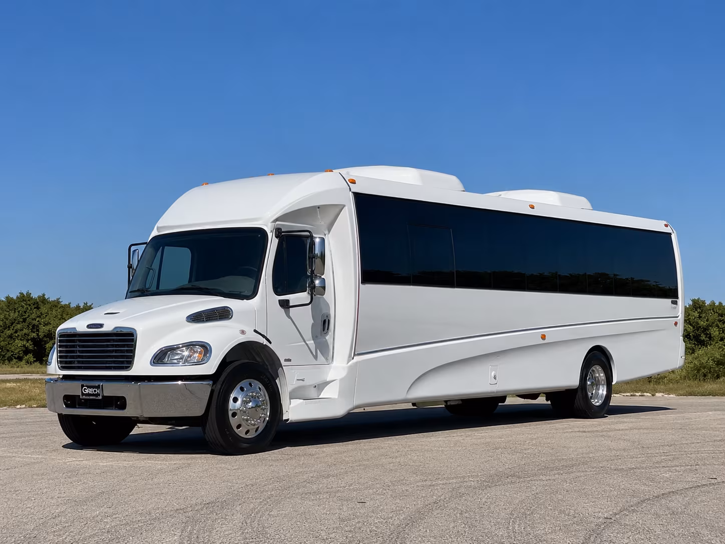 party buses for tailgates and pregame celebrations heading into detroit