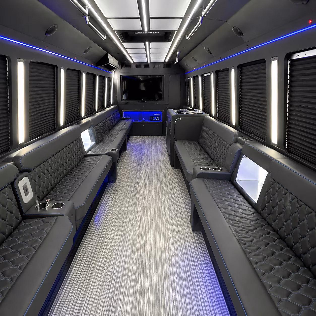 southfield party bus inside