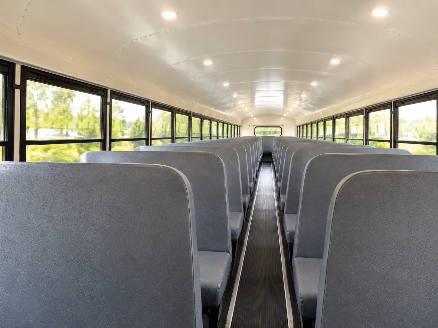 southfield school bus inside