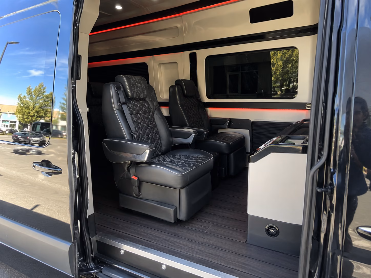 southfield sprinter van with driver interior