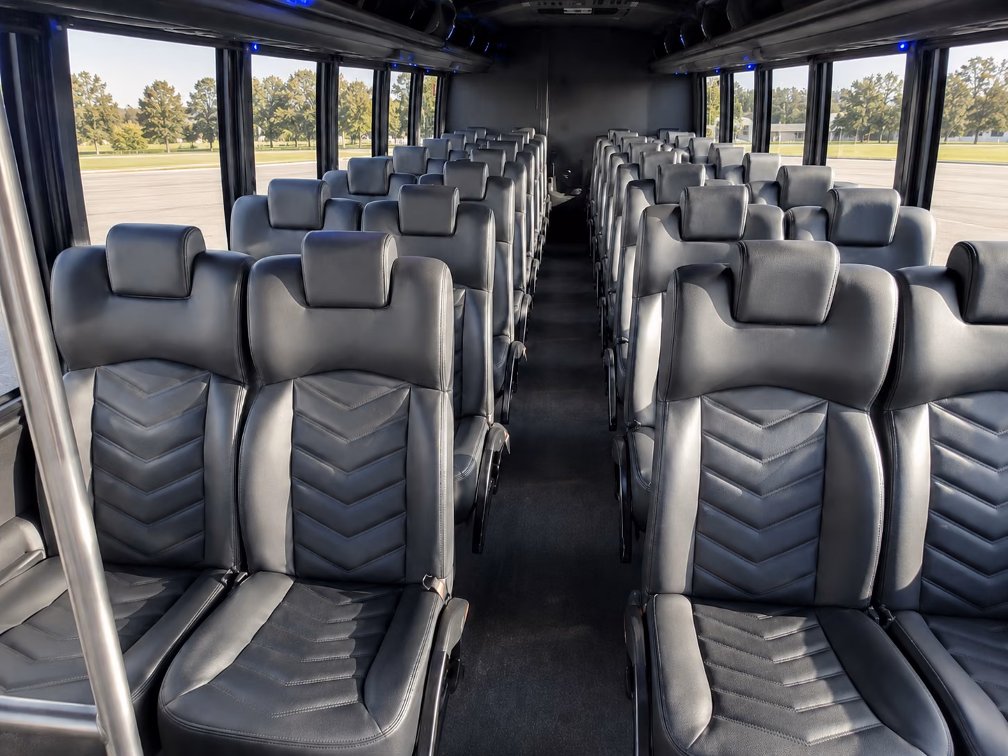 wedding guest shuttle buses between southfield hotels and venues